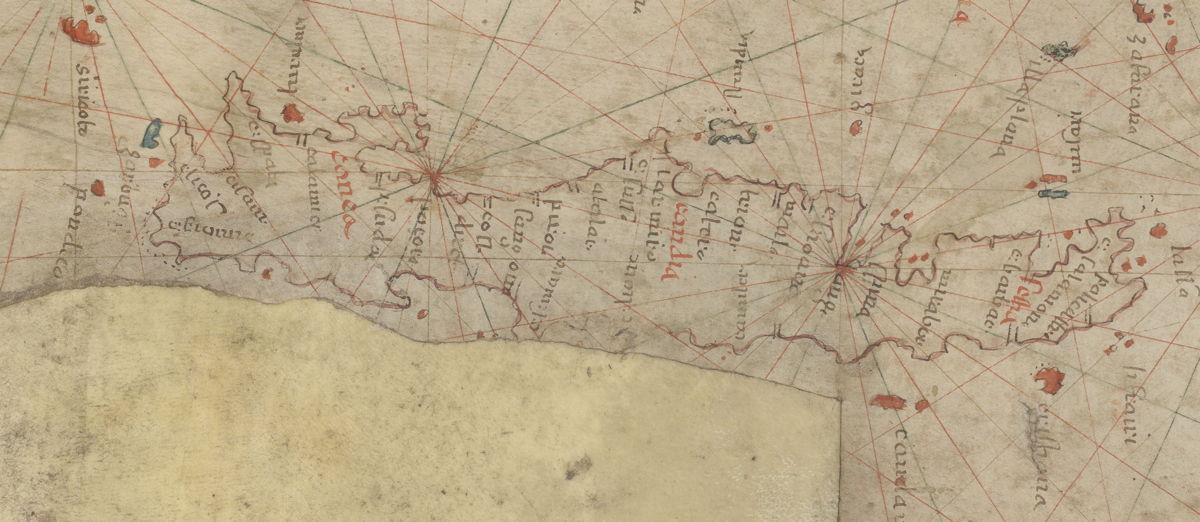1635 Carte nautique de la Mer Égée : Oliva, Salvatore.jpg